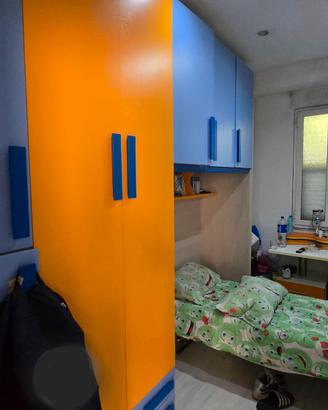 cameretta+scrivania da ragazzo moretti