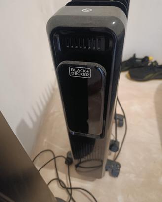 stufa a olio black and Decker 