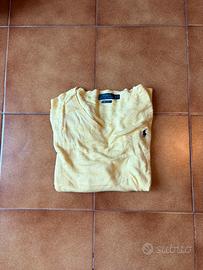 Pullover Polo Ralph Lauren Giallo Taglia M
