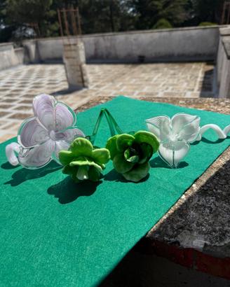 Fiori Vintage in Vetro Veneziano