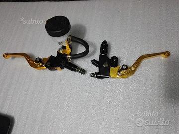 Pompa freno e frizione in ergal LEVE CNC LEVA