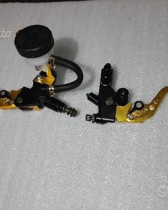 Pompa freno e frizione in ergal LEVE CNC LEVA