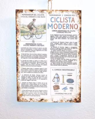 insegna  ciclismo bicicletta corsa strada