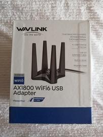 Adattatore WiFi usb NUOVO COMPLETO per gaming