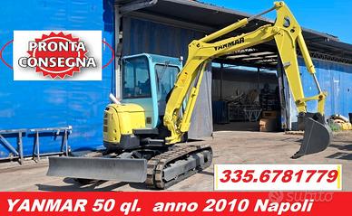 MINI ESCAVATORE YANMAR  - 50 QUINTALI