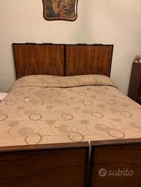 Letto matrimoniale +armadio e canterano