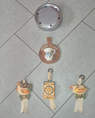 Grattugia per formaggio e formine simpatiche