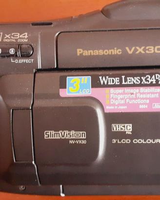Videocamera panasonic NV-VX30EG con accessori