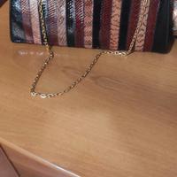 Borsa in pelle di serpente