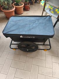 Carrello merci e cose per bicicletta