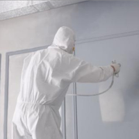 Verniciatura a spruzzo o pennello o rullo