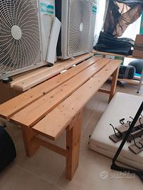Panchine in legno