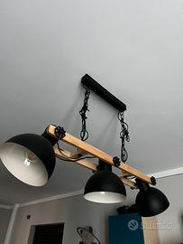 Lampadario stile set fotografico