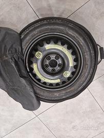 Ruotino di scorta originale Mercedes 155/70 R17