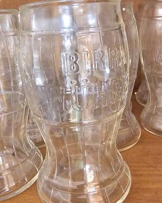Vintage bicchieri vassoio peroni piatti tiffani
