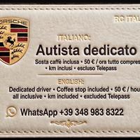 Noleggio autista Dedicato