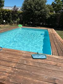 Piscina maretto 7x4 h135 lxury