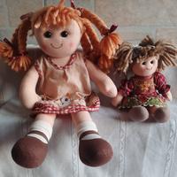 Bambole in pezza vintage 