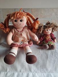 Bambole in pezza vintage 