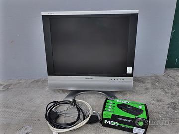 TV Sharp LC-20S4E con decoder DIGIQUEST MDD