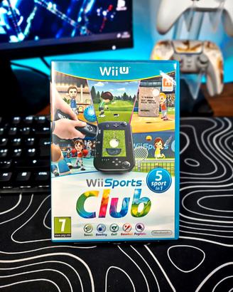 Wii Sports Club Nintendo Wii U PAL ITA Come Nuovo