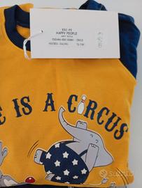 Nuovo pigiama Happy People 7/8 anni