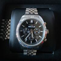 Sector 240 Cronografo Uomo – Acciaio – Completo di