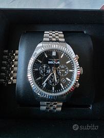 Sector 240 Cronografo Uomo – Acciaio – Completo di