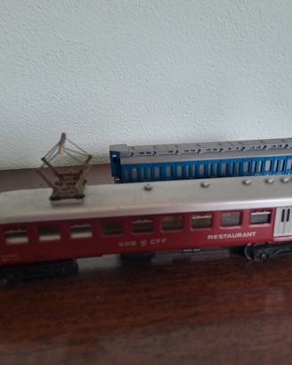 Modellismo Ferroviario due vagoni 
