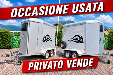 Trailer van per cavalli usato privato vende