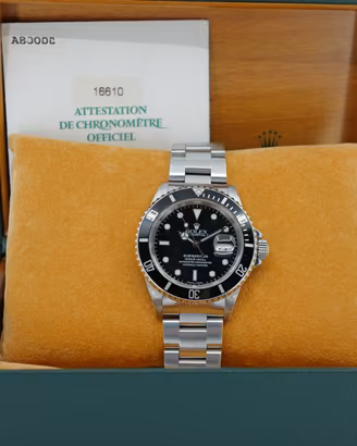 ROLEX SUBMARINER 16610 SER A 2000 SCAT E GAR