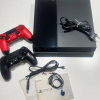 Ps4 fat 500gb con due joypad originali