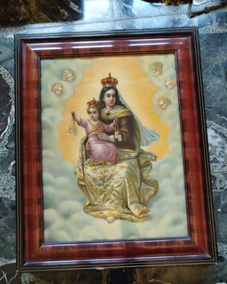 Quadro con immagine sacra 