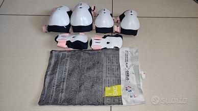 Protezioni pattini bicicletta monopattino skate