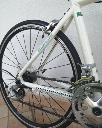 Bici da corsa bianchi junior 24"