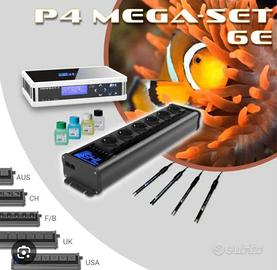 Sistema computerizzato per acquario marino