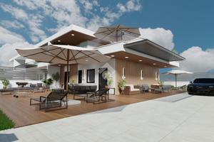 VILLA A SCHIERA D'ANGOLO A GIUGLIANO IN CAMPANIA