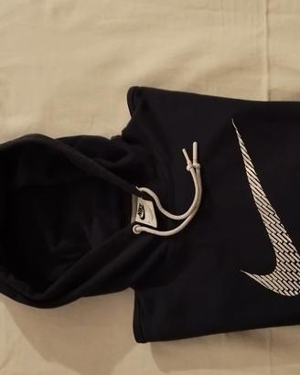 FELPA NIKE Blu con cappuccio 