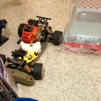 600 Abarth radiocomandata motore a scoppio