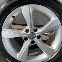 Cerchi 17" Audi gommati estivi