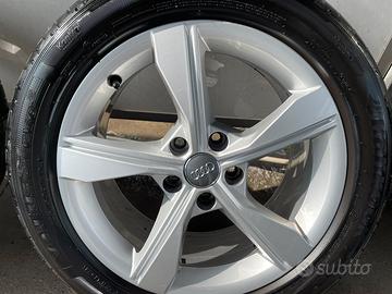 Cerchi 17" Audi gommati estivi