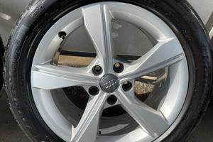 Cerchi 17" Audi gommati estivi