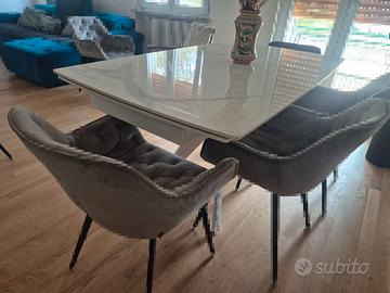 Tavolo in gres 90x160/250