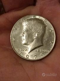 moneta da 1/2 dollaro usa