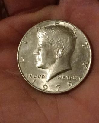 moneta da 1/2 dollaro usa