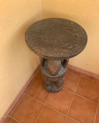 Sgabello in legno cocco