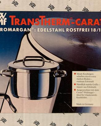 Nr. 2 Pentole WMF nuove, Carat Cromargan