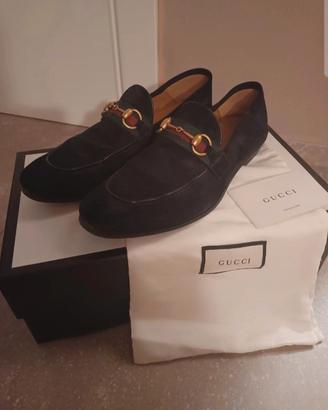 Gucci, mocassino mod. Jordaan n.42