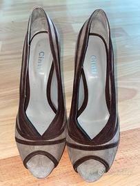 Décolleté spuntate Cinti numero 38, tacco 12 cm