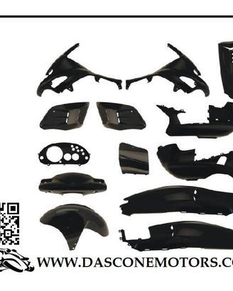 KIT CARENE NERE RUNNER 13PZ 